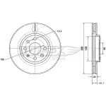 TOMEX Brakes Bremsscheibe